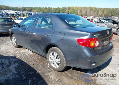 2010 Toyota Corolla Le из США, поврежденный, VIN 2T1BU4EE6AC503824